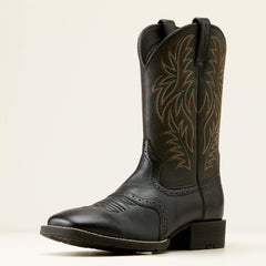 Sport Western Wide Square Toe Cowboy Boot