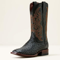 Classic Cash Wide Square Toe Western Boot