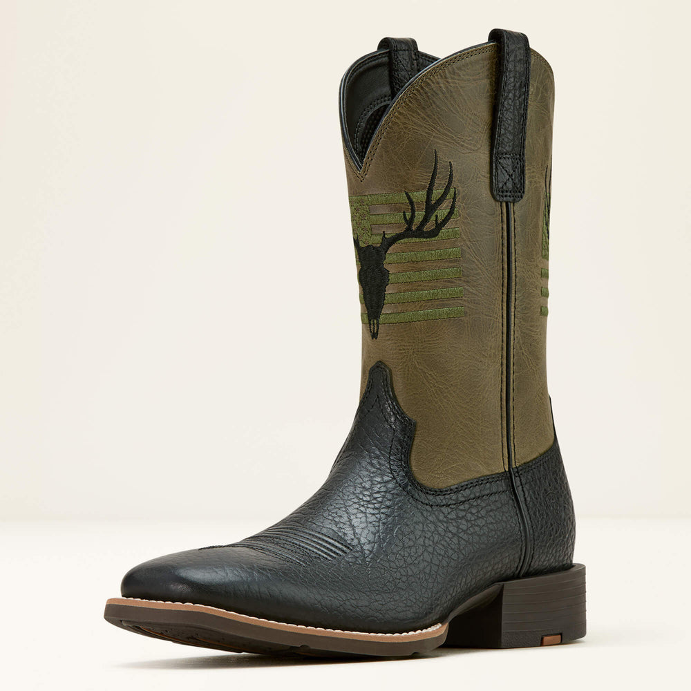 Sport Antlers Cowboy Boot