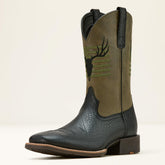 Sport Antlers Cowboy Boot