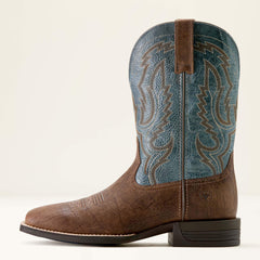 Steadfast Wide Square Toe Cowboy Boot