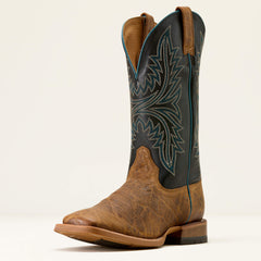 Cowhand Wide Square Toe Cowboy Boot