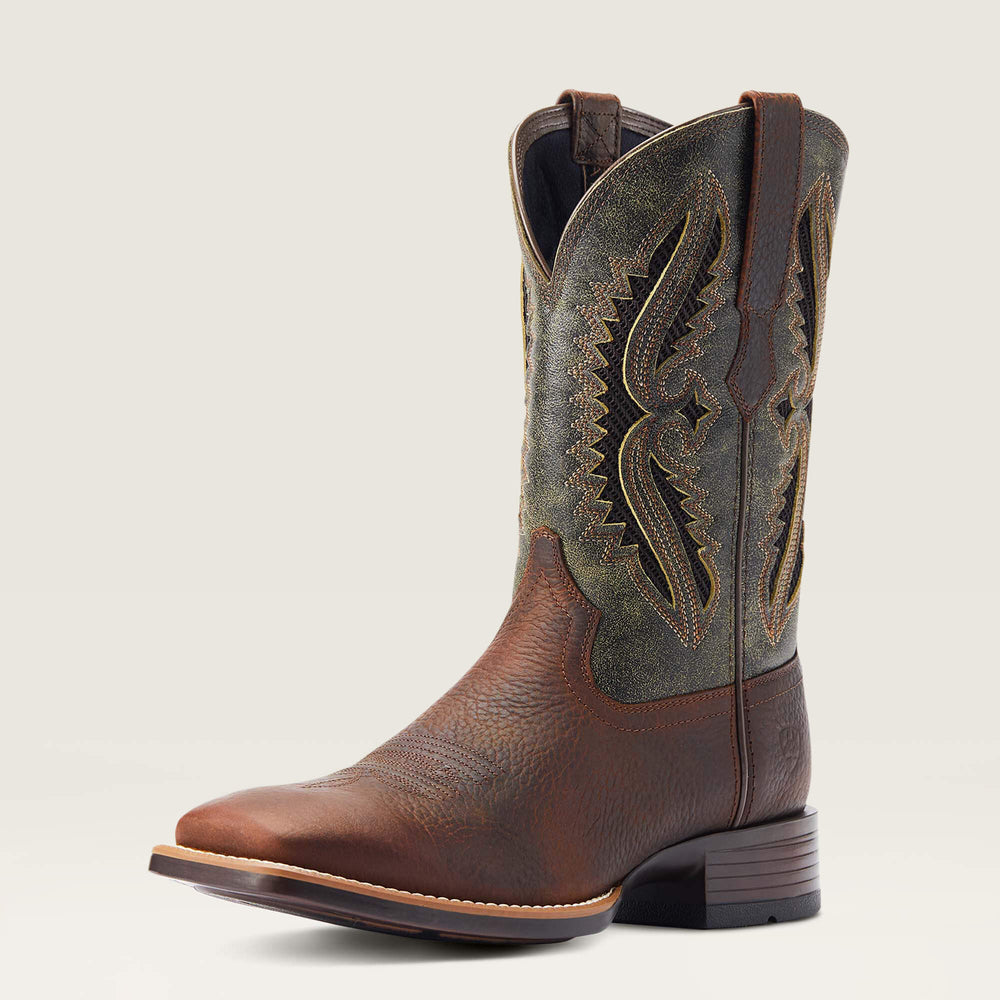 Rowder VentTEK 360 Wide Square Toe Cowboy Boot