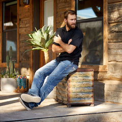 M4 Low Rise Stretch Shoreway Stackable Straight Leg Jean