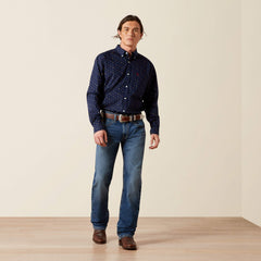 M5 Straight Calico Straight Leg Jean