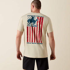 Ariat Split Freedom Painted Classic Fit T-Shirt