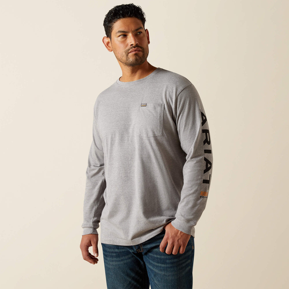 Rebar Cotton Strong Standard Logo Pocket T-Shirt