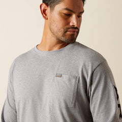 Rebar Cotton Strong Standard Logo Pocket T-Shirt