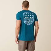Ariat Stripe Patriotic Badge T-Shirt