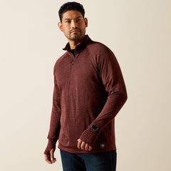 Rebar Gridwork Baselayer 1/4 Zip T-Shirt