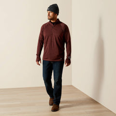 Rebar Gridwork Baselayer 1/4 Zip T-Shirt