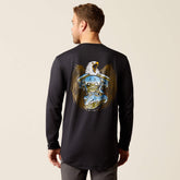 Rebar Workman Chrome Moto Eagle T-Shirt