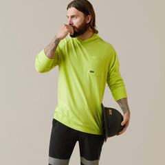 Rebar Cotton Strong Hooded T-Shirt