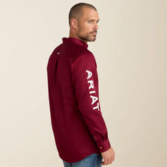 Team Logo Twill Fitted Shirt