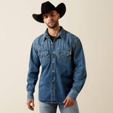 Sawtooth Denim Retro Fit Shirt