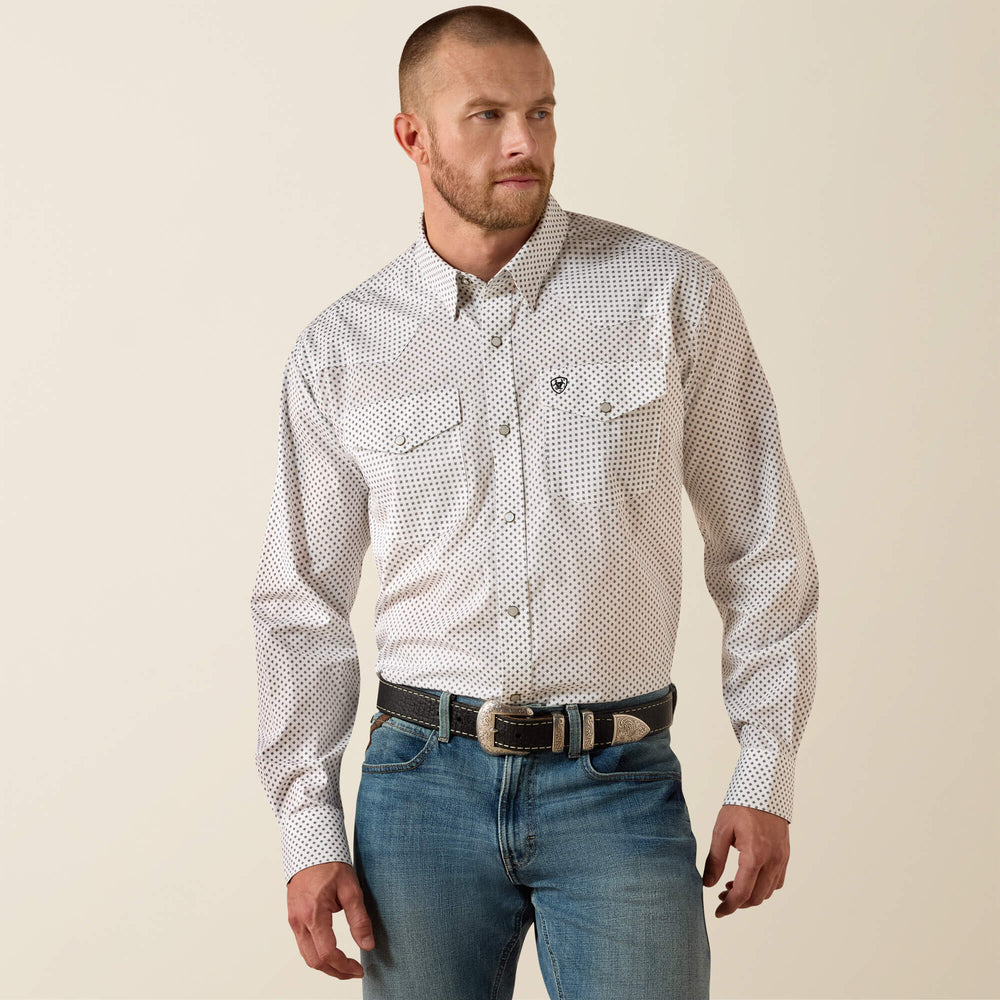 Wrinkle Free Anthony Classic Fit Snap Shirt