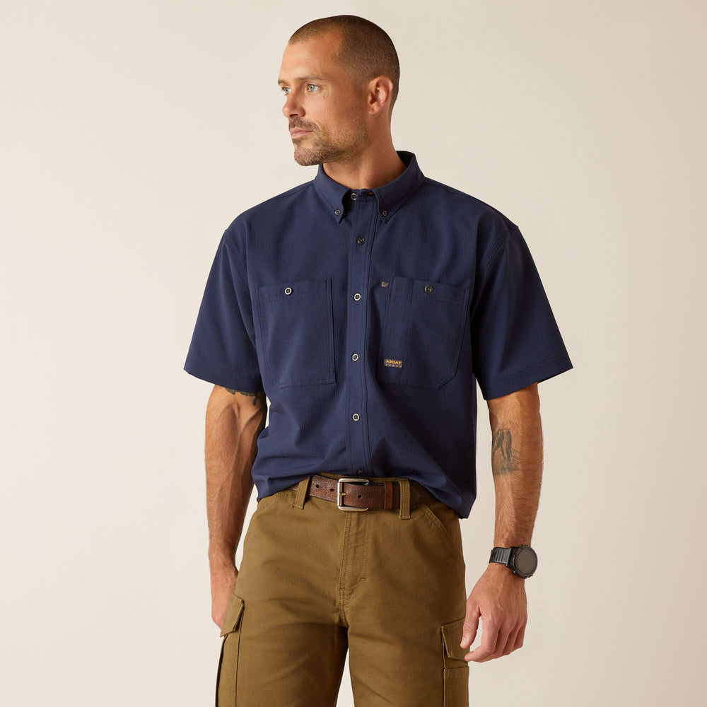 Rebar Made Tough 360 Airflow Work Shirt
