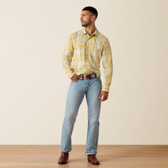 Retro Hux Fitted Snap Shirt