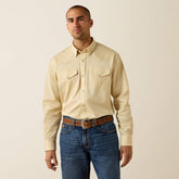 Lightweight Twill Classic Fit Snap Shirt