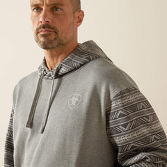 Southwestern Color Block Hoodie