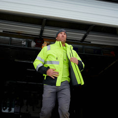 FR Hi-Vis Waterproof Insulated Jacket
