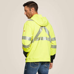 FR Hi-Vis Full Zip Hoodie