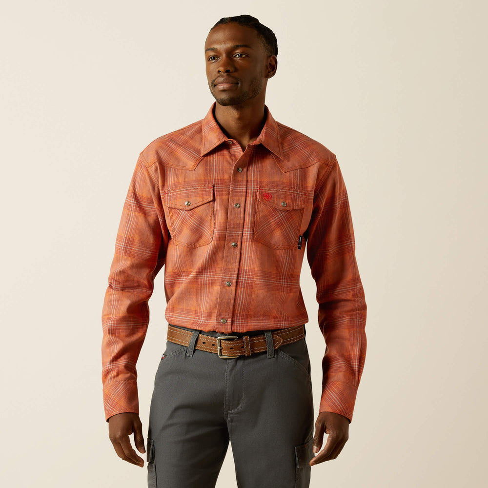FR Wayne Retro Fit Snap Work Shirt