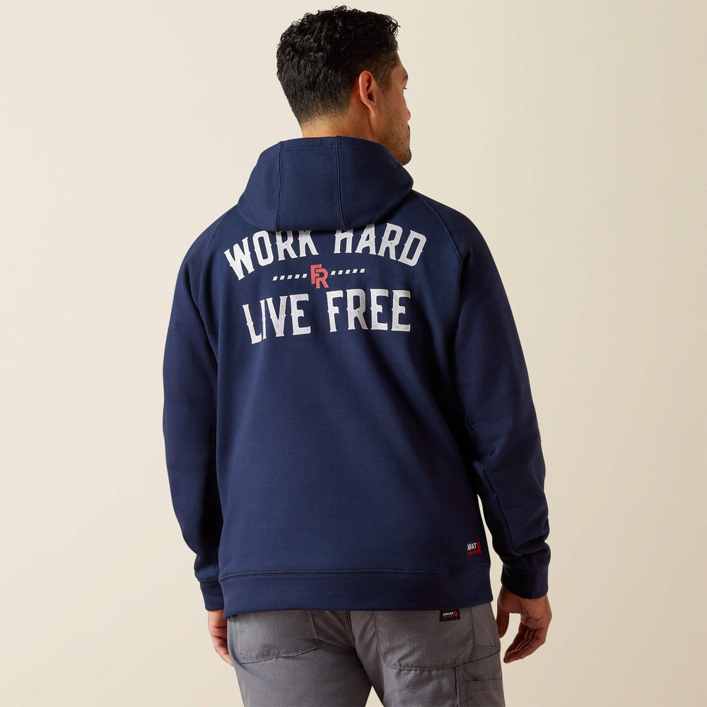 FR DuraStretch Work Hard Live Free Hoodie