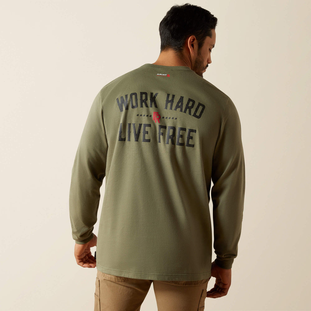 FR Work Hard Live Free T-Shirt