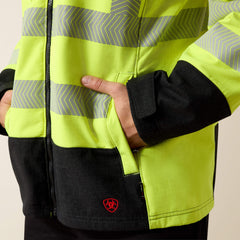 FR Vernon Hi-Vis Softshell Jacket