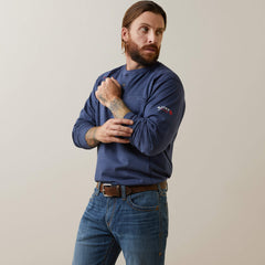 FR Air Refinery Row Graphic Henley Top