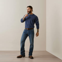 FR Air Refinery Row Graphic Henley Top