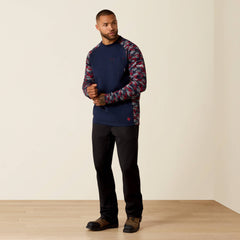 FR AC Stretch Camo Baseball T-Shirt