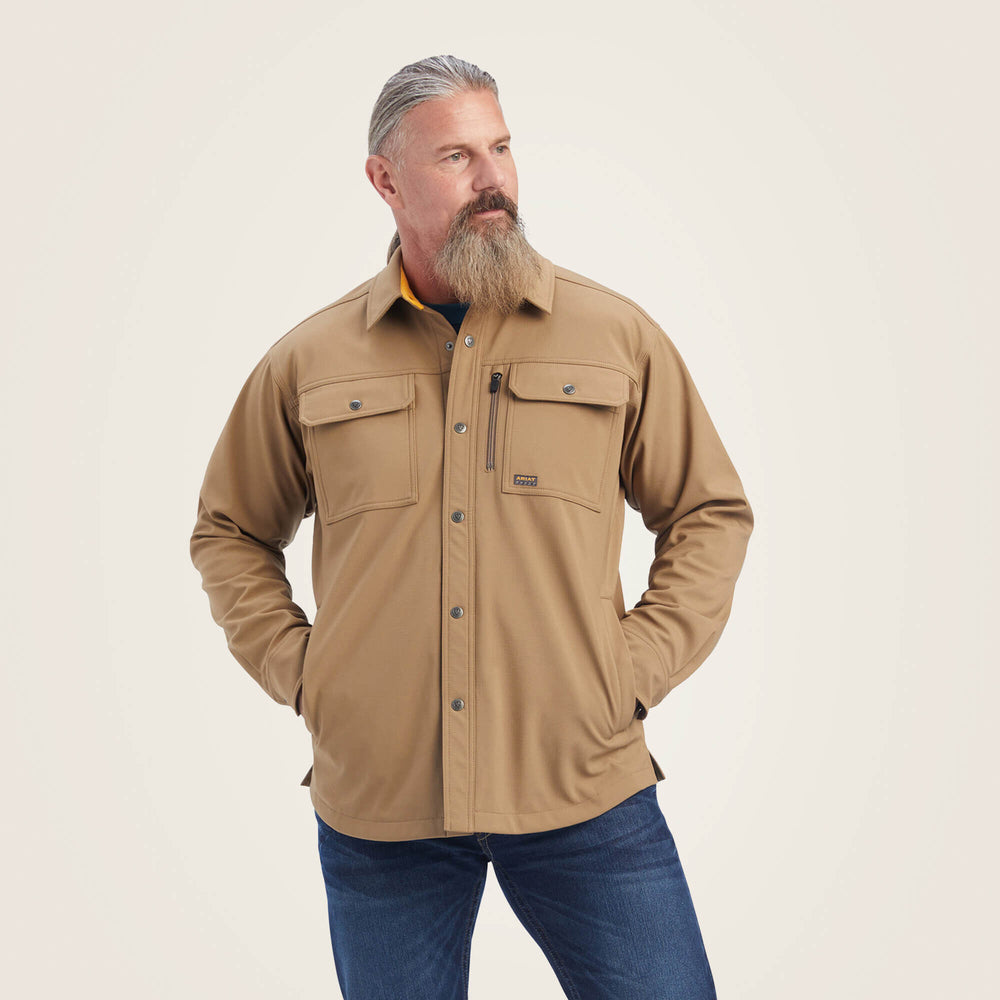 Rebar DuraStretch Utility Softshell Shirt Jacket