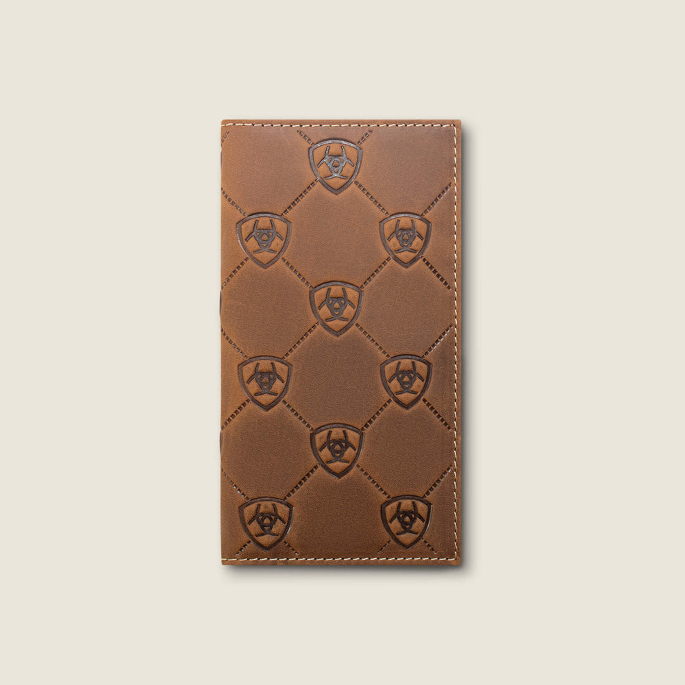 Ariat Logo Print Rodeo Wallet