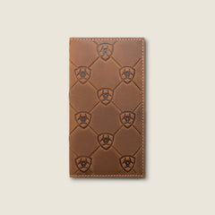 Ariat Logo Print Rodeo Wallet