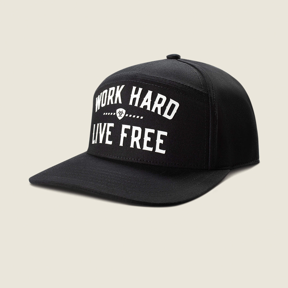 Work Hard Live Free Cap
