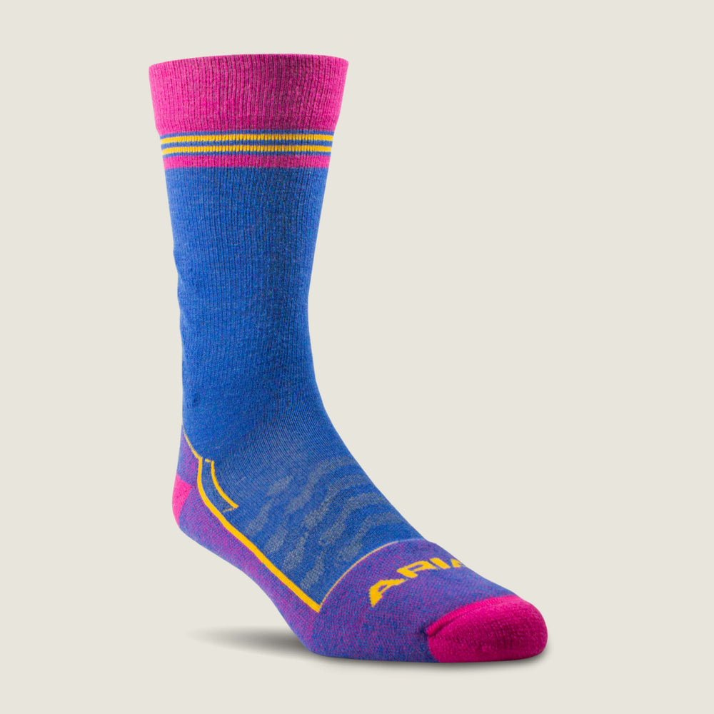 Technical Merino Wool Blend Steel Toe Work Sock