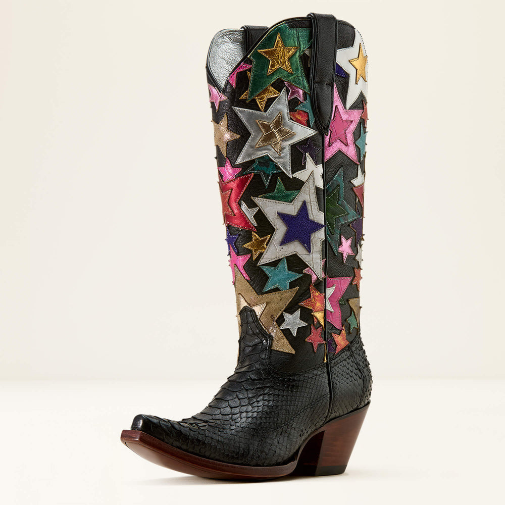 Amora Star X Toe Western Boot