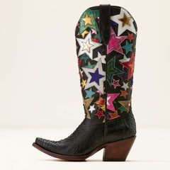 Amora Star X Toe Western Boot