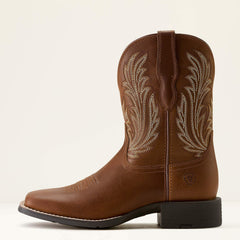 Round Up Filly Wide Square Toe Western Boot