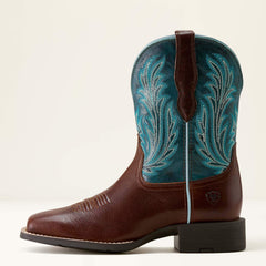 Round Up Filly Wide Square Toe Western Boot