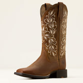 Round Up Holly Wide Square Toe Western Boot