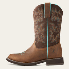 Delilah Round Toe Western Boot