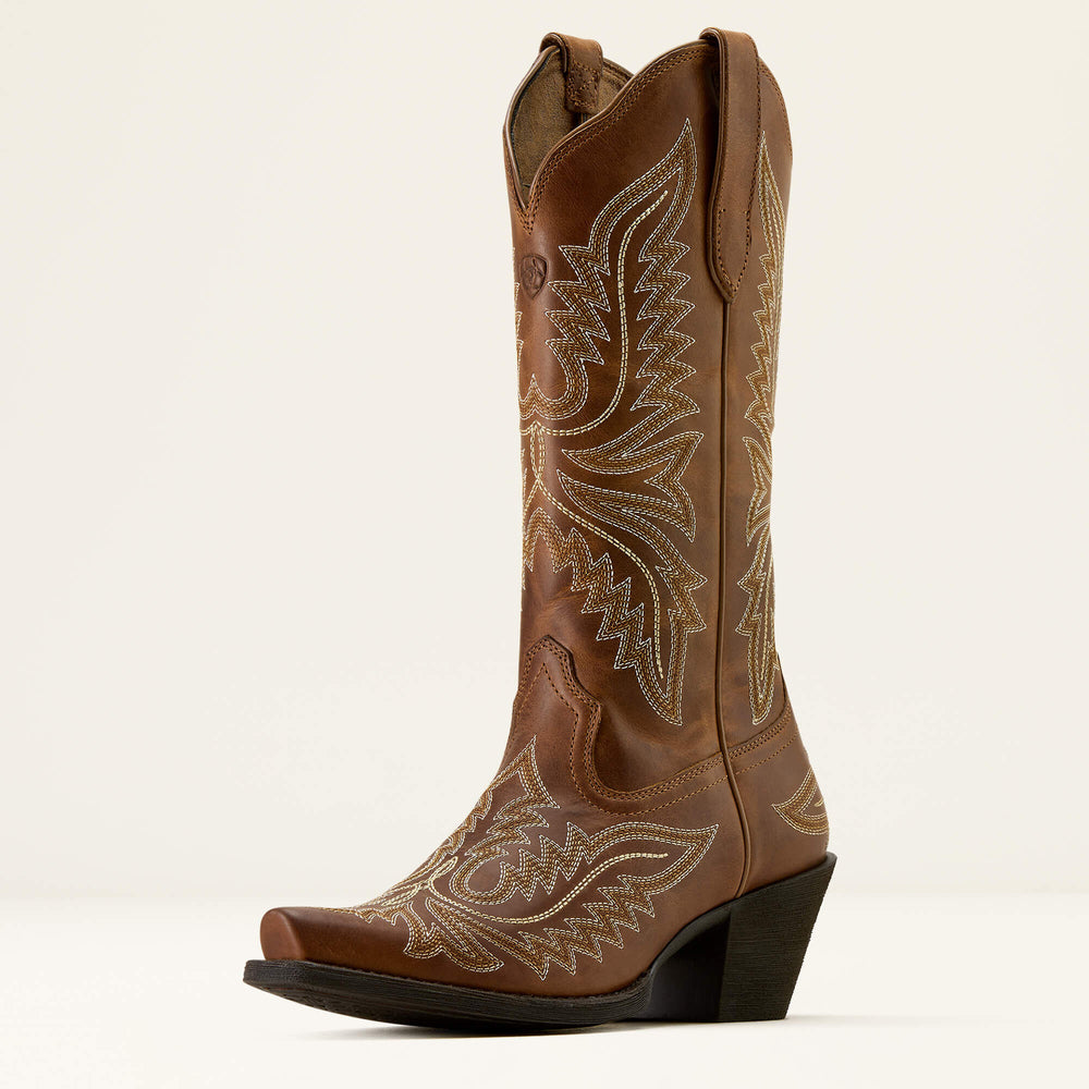 Round Up Collins D Toe Western Boot