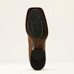 Booker Chelsea Wide Square Toe Western Boot