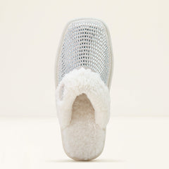 Jackie Square Toe Stack Slipper