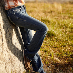 R.E.A.L. Mid Rise Stretch Ivy Stackable Straight Leg Jean