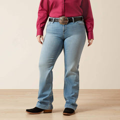 Mid Rise Giovana Leg Slim Trouser Jeans