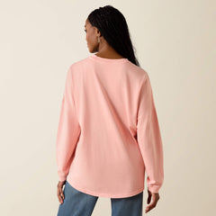 Canvas Oversized Long Sleeve T-Shirt